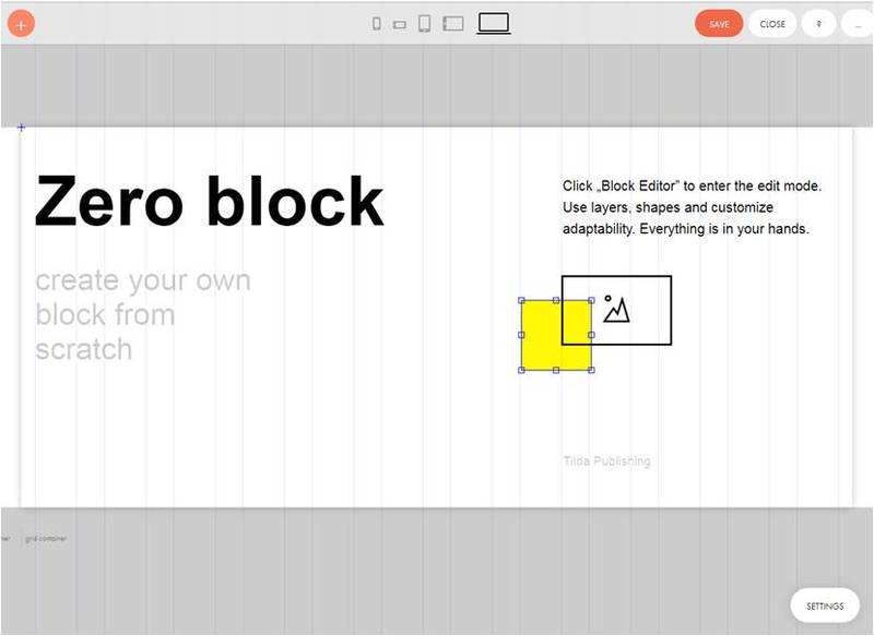 Редактор Zero Block